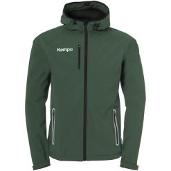Kurtka softshell Kempa. Czarne kurtki softshell Kempa, m, bez wzorów, z softshellu, bez kaptura. Za 468.10 zł.