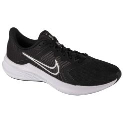 Buty do biegania męskie Nike Downshifter 11. Czarne buty do biegania Nike, bez wzorów, z materiału, bez zapięcia, do biegania, nike downshifter. Za 333.00 zł.