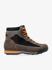 Buty trekkingowe męskie AKU Slope Micro GTX. Brązowe buty turystyczne Aku, na jesień, bez wzorów, z gore-texu, przed kolano, bez zapięcia, trekkingowe, gore-tex. Za 703.99 zł.