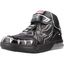 Buty GEOX J GRAYJAY B. Czarny. Czarne buty turystyczne Geox, bez wzorów, z syntetyku, bez zapięcia, na fitness i siłownię. Za 224.99 zł.