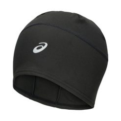 Czapka unisex do biegania Asics Winter. Czarne bielizna termoaktywna ASICS, m, bez wzorów, z poliesteru, bez ramiączek, do biegania. Za 88.99 zł.