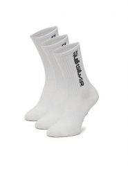 Quiksilver Skarpety AS_QUIKSILVER_100W_SS25 (3-PACK) Biały. Białe skarpety Quiksilver, bez wzorów, z bawełny. Za 39.99 zł.