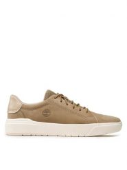 Timberland Sneakersy Seneca Bay Oxford TB0A5TY5DR01 Beżowy. Brązowe buty sportowe casual Timberland, bez wzorów, ze skóry, bez zapięcia. Za 429.99 zł.