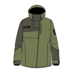 Kurtka narciarska Slope Zuko. Zielone kurtki narciarskie i snowboardowe SLOPE, m, bez wzorów, narciarskie. Za 656.00 zł.