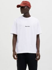 Jack & Jones Koszulka w kolorze białym rozmiar: XXL. Białe bezrękawniki Jack & Jones, xxl, bez wzorów, z bawełny, bez kołnierzyka, bez ramiączek. Za 52.79 zł.
