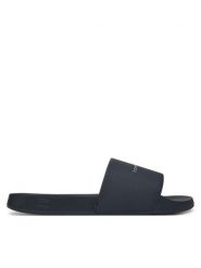 Tommy Hilfiger Klapki Hilifger Nyc Pool Slide FM0FM05432 Granatowy. Niebieskie klapki Tommy Hilfiger, ze skóry. Za 139.99 zł.
