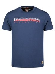 Canadian Peak Koszulka "Jopeakeak" w kolorze granatowym rozmiar: XL. Niebieskie bezrękawniki Canadian Peak, xl, bez wzorów, z bawełny, bez kołnierzyka, bez ramiączek. Za 56.99 zł.