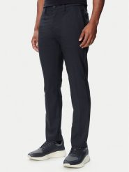 BOSS Chinosy TR_CommuterSL NextCo 50569813 Granatowy Slim Fit. Niebieskie eleganckie spodnie Boss, m, z syntetyku. Za 679.99 zł.