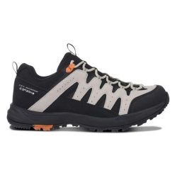 Buty trekkingowe Icepeak Aura. Czarne trekkingi Icepeak, bez wzorów, bez zapięcia. Za 428.50 zł.