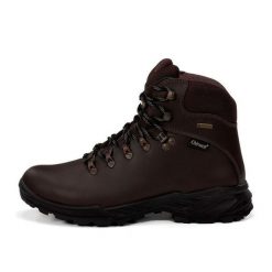 Buty trekkingowe Chiruca Galicia 02 Goret-Tex. Brązowe buty turystyczne Chiruca, bez wzorów, z gore-texu, bez zapięcia, trekkingowe, gore-tex. Za 751.00 zł.