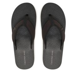 Japonki Calvin Klein Jeans. Czarne japonki Calvin Klein Jeans, bez wzorów, z jeansu. Za 129.99 zł.