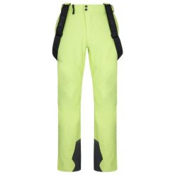 Męskie spodnie narciarskie softshell Kilpi RHEA-M. Zielone spodnie narciarskie i snowboardowe Kilpi, l, bez wzorów, z softshellu, narciarskie. W wyprzedaży za 357.00 zł.