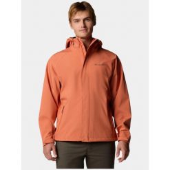 Płaszcz przeciwdeszczowy męski Columbia Earth Explorer II Shell. Czarne kurtki przeciwdeszczowe Columbia, m, bez wzorów, bez kaptura. Za 659.00 zł.