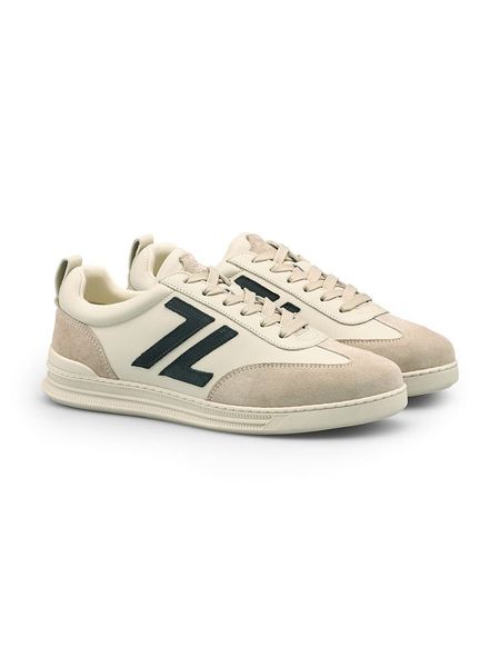LLOYD Skórzane sneakersy w kolorze beżowo-czarnym rozmiar: 46. Brązowe buty sportowe casual Lloyd, bez wzorów, bez zapięcia. Za 269.95 zł.