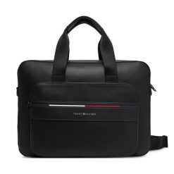 Torba na laptopa Tommy Hilfiger. Czarne torby na laptopa Tommy Hilfiger. Za 439.99 zł.