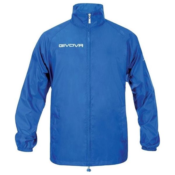 Męska Kurtka Wodoodporna Basico. Niebieskie kurtki Givova, m, bez wzorów, bez kaptura. Za 74.99 zł.