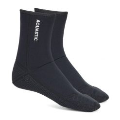 Skarpety neoprenowe AQUASTIC Wintstick Socks. Czarne skarpety AQUASTIC, bez wzorów, z neoprenu. Za 53.99 zł.