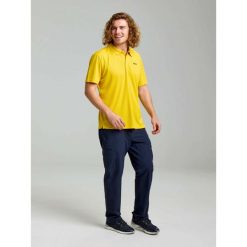 Koszulka Polo Slam Act Qd Dorosłych. Żółte koszulki polo SLAM, bez wzorów, bez ramiączek. W wyprzedaży za 261.05 zł.