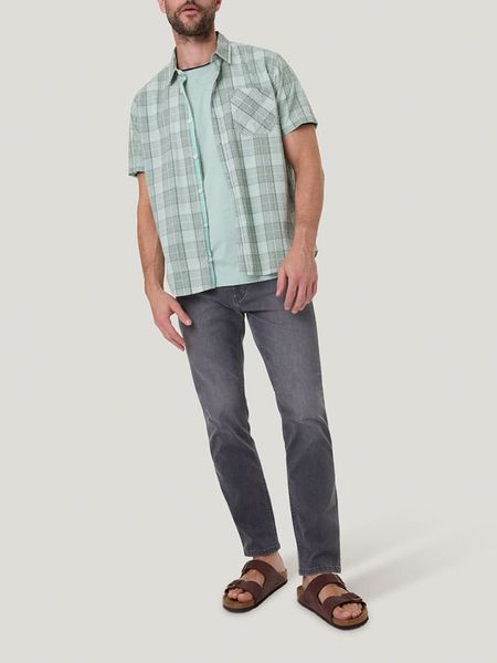 Pioneer Koszula w kolorze turkusowym rozmiar: XL. Niebieskie koszule PIONEER, xl, bez wzorów, z bawełny, bez kołnierzyka, bez ramiączek. Za 99.45 zł.