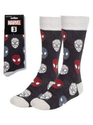 Lucky Socks Skarpety "Spiderman" w kolorze szaro-antracytowo-bordowym rozmiar: 38-45. Czarne skarpety Lucky Socks, bez wzorów. Za 30.99 zł.