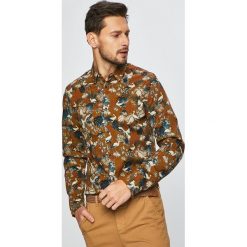 Medicine - Koszula Smart Adventure. Brązowe koszule MEDICINE, l, bez wzorów, z bawełny, bez kołnierzyka, bez ramiączek. W wyprzedaży za 59.90 zł.