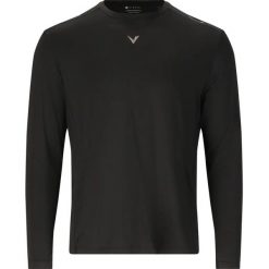 Koszulka z długim rękawem Virtus Walton Performance. Czarne bluzki z długim rękawem VIRTUS, m, bez wzorów, bez kołnierzyka, bez ramiączek. Za 240.50 zł.