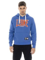Męska zimowa bluza z kapturem i nadrukiem w groszki, Leone 1947 New Era. Fioletowe bluzy z kapturem LEONE 1947 APPAREL, na zimę, m, bez wzorów, z bawełny, z kapturem. Za 324.17 zł.