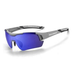 Okulary rowerowe / sportowe z polaryzacją ROCKBROS UV400 (10117) szare. Szare okulary przeciwsłoneczne ROCKBROS. Za 99.00 zł.