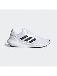 Adidas Buty "Runfalcon 3.0" w kolorze biało-czarnym do biegania rozmiar: 43 1/3. Białe buty do biegania Adidas, bez wzorów, bez zapięcia, do biegania. Za 104.14 zł.