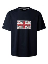 Pepe Jeans Koszulka "Union" w kolorze czarnym rozmiar: S. Czarne bezrękawniki Pepe Jeans, s, bez wzorów, z bawełny, bez kołnierzyka, bez ramiączek. Za 90.95 zł.