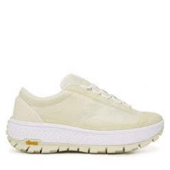 Trekkingi Vans. Białe buty trekkingowe Vans, bez wzorów, bez zapięcia. Za 619.99 zł.