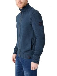 Timezone Kardigan w kolorze niebieskim rozmiar: L. Niebieskie swetry rozpinane Timezone, l, bez wzorów, bez kołnierzyka, bez ramiączek. Za 218.57 zł.