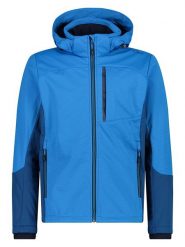 CMP Kurtka softshellowa w kolorze niebieskim rozmiar: 48. Niebieskie kurtki outdoor i hardshell CMP, bez wzorów, z tkaniny, bez kaptura. Za 233.97 zł.