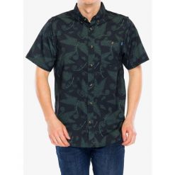 Koszula turystyczna męska Kavu River Wrangler. Zielone koszule KAVU, m, bez wzorów, bez kołnierzyka, bez ramiączek. Za 350.99 zł.