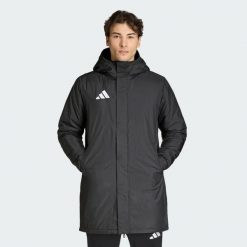 Kurtka Entrada26 Stadium. Białe kurtki Adidas, bez wzorów, bez kaptura. Za 282.99 zł.