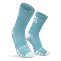 Skarpetki rowerowe gravel Kolarstwo Siroko GS2 Blue. Niebieskie skarpety SIROKO, bez wzorów. Za 41.00 zł.