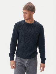 Matinique Sweter Triton 30207487 Granatowy Regular Fit. Niebieskie swetry rozpinane Matinique, l, bez wzorów, z bawełny, bez kołnierzyka, bez ramiączek. Za 239.99 zł.