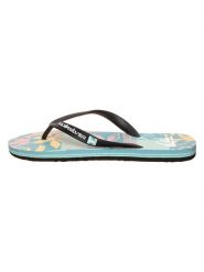 Quiksilver Japonki "Molokai" w kolorze czarno-błękitnym rozmiar: 43. Czarne japonki Quiksilver, bez wzorów. Za 88.64 zł.