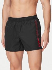 HUGO Szorty kąpielowe Tiki 50561111 Czarny Regular Fit. Czarne szorty Hugo, l, bez wzorów, z syntetyku. Za 279.99 zł.