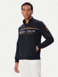 Aeronautica Militare Bluza 262FE2133UF00662 Granatowy Regular Fit. Niebieskie bluzy Aeronautica Militare, m, bez wzorów, bez kaptura. Za 749.99 zł.