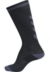 Skarpetki Hummel elite indoor high. Czarne skarpety Hummel, bez wzorów, z bawełny. Za 91.50 zł.