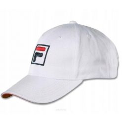Czapka tenisowa Fila Baseball Cap Forze biała. Białe czapki z daszkiem Fila, na zimę, bez wzorów. Za 63.99 zł.