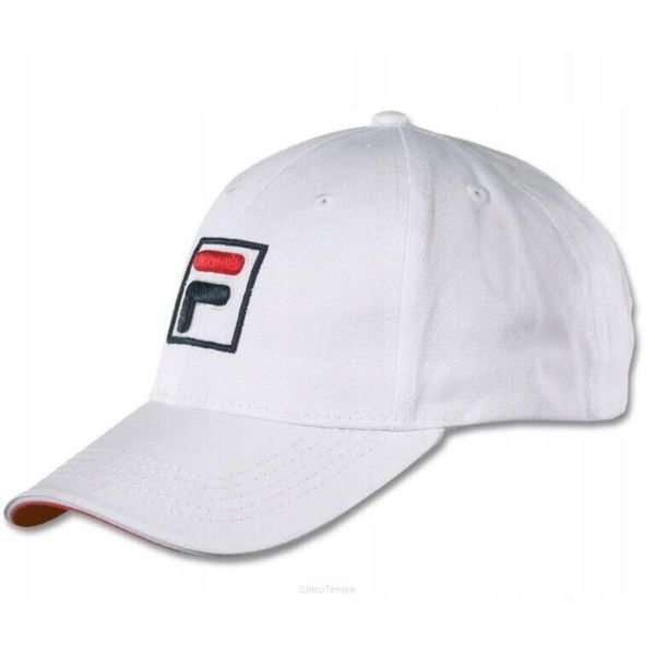 Czapka tenisowa Fila Baseball Cap Forze biała. Białe czapki z daszkiem Fila, na zimę, bez wzorów. Za 63.99 zł.