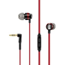 Słuchawki dokanałowe SENNHEISER CX 300S Czerwony. Czerwone słuchawki dokanałowe Sennheiser. Za 219.49 zł.