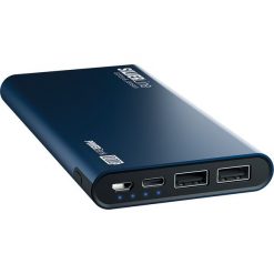 Powerbank GÖTZE & JENSEN Silver Line PZMI11B 10000mAh Niebieski. Niebieskie powerbanki GÖTze & Jensen. Za 79.99 zł.