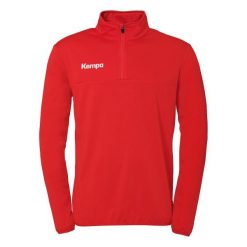 Bluza treningowa z zamkiem błyskawicznym 1/4 Kempa. Białe bluzy Kempa, bez wzorów, bez kaptura. Za 194.00 zł.
