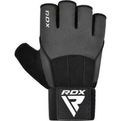 Rękawiczki RDX Workout Gym Gloves W3B. Szare rękawiczki RDX SPORTS, bez wzorów. Za 59.99 zł.