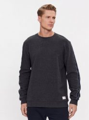 Tommy Hilfiger Bluza UM0UM03009 Szary Regular Fit. Szare bluzy Tommy Hilfiger, m, bez wzorów, z bawełny, bez kaptura. Za 209.99 zł.