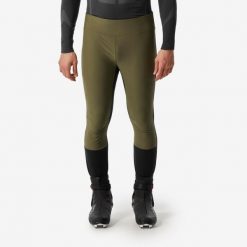Legginsy do narciarstwa biegowego męskie Inovik 500. Legginsy długie sportowe WED'ZE, m, bez wzorów, z elastanu, narciarskie. Za 159.99 zł.