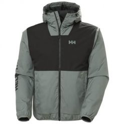 Kurtka uniwersalna męska Helly Hansen Ervik Ins Rain Jacket. Czarne kurtki Helly Hansen, m, bez wzorów, z syntetyku, z kapturem. Za 689.99 zł.